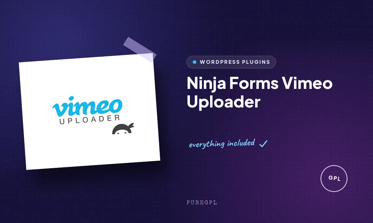 Ninja Forms Vimeo Uploader