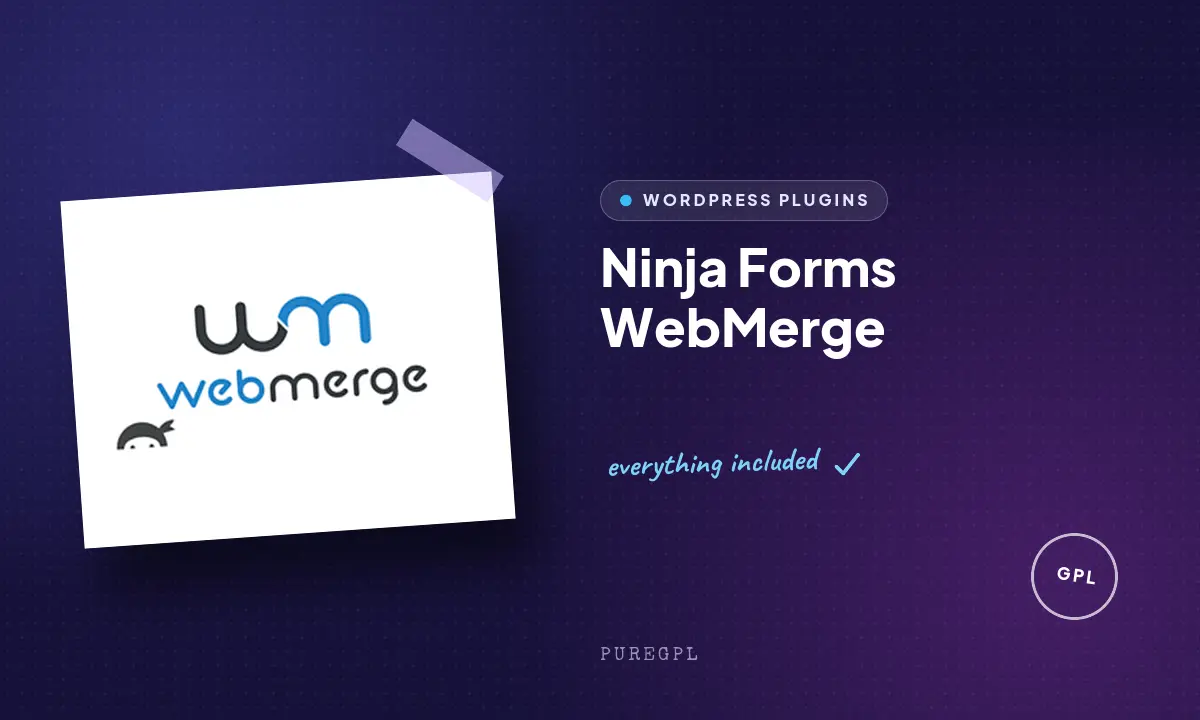 Ninja Forms WebMerge