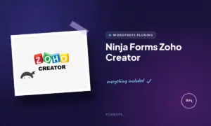 ninja forms zoho creator