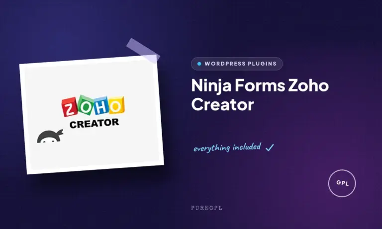 ninja forms zoho creator
