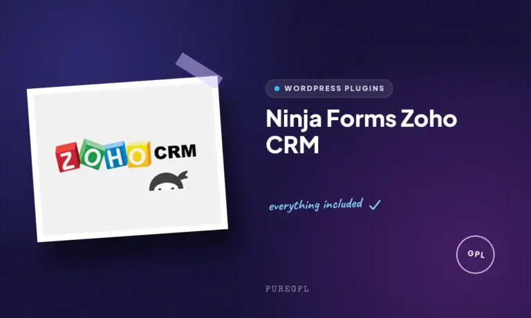 ninja forms zoho crm