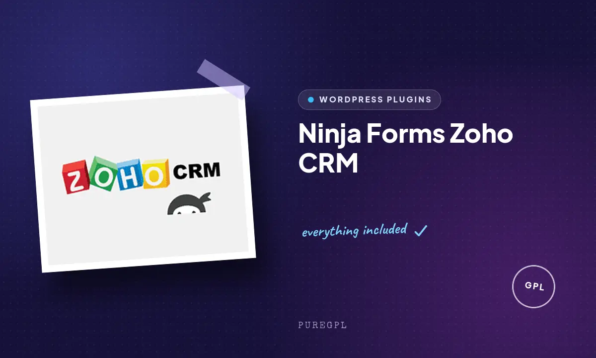 Ninja Forms Zoho CRM