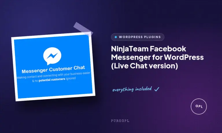 ninjateam facebook messenger for wordpress live chat version