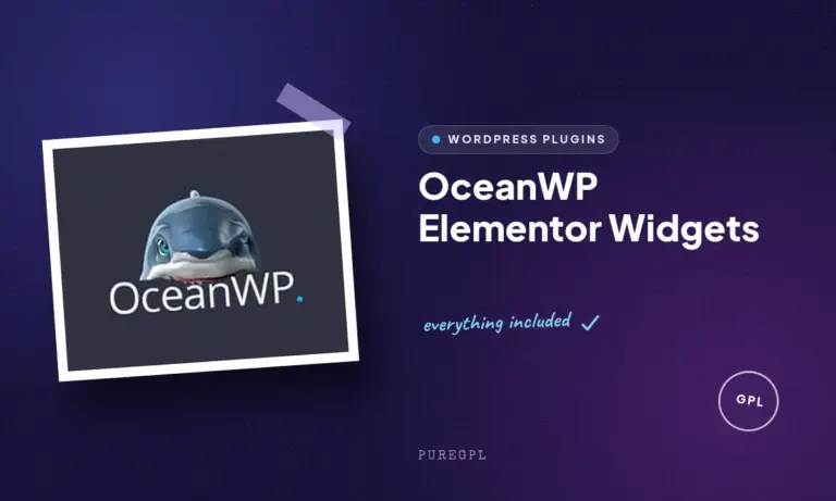 oceanwp elementor widgets