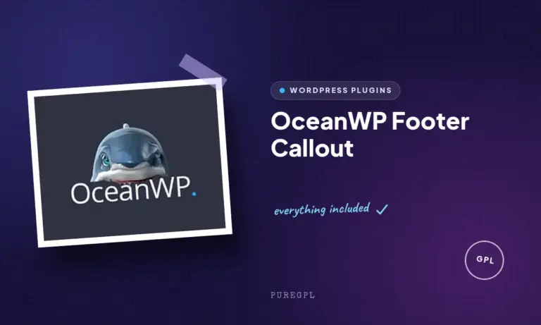 oceanwp footer callout