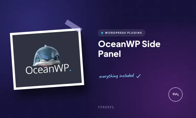 oceanwp side panel