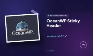 oceanwp sticky header