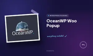 oceanwp woo popup