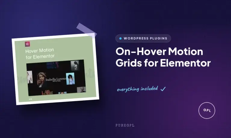 on hover motion grids for elementor