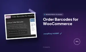 order barcodes for woocommerce