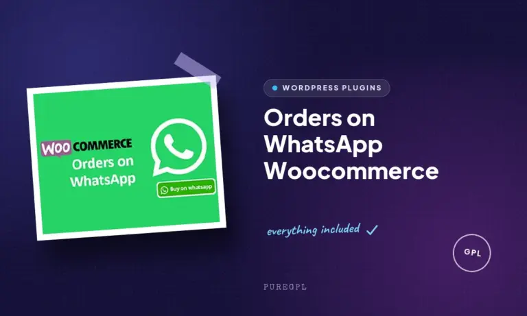 orders on whatsapp woocommerce
