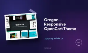 oregon responsive opencart theme