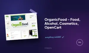 organicfood food alcohol cosmetics opencart