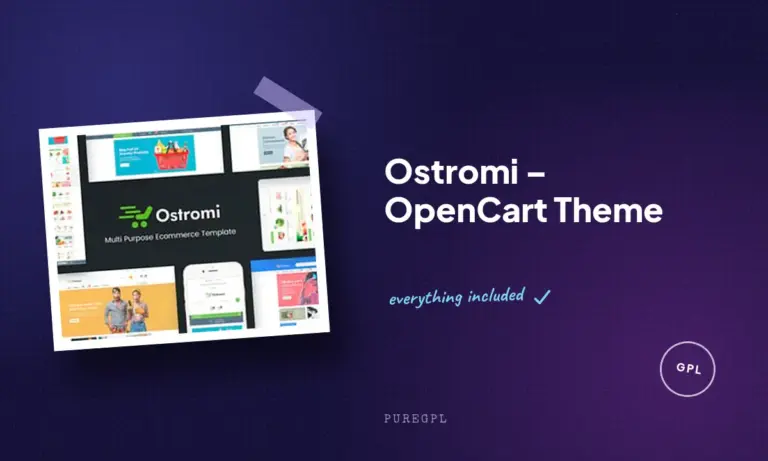ostromi opencart theme