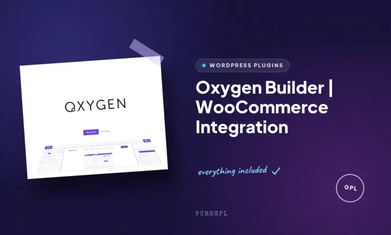 oxygen builder woocommerce integration