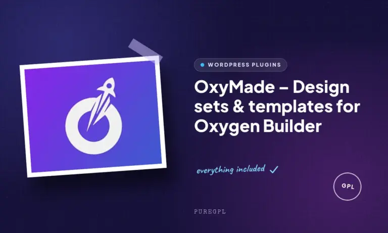 oxymade design sets templates for oxygen builder