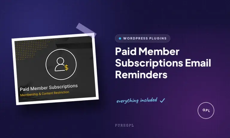 paid member subscriptions email reminders