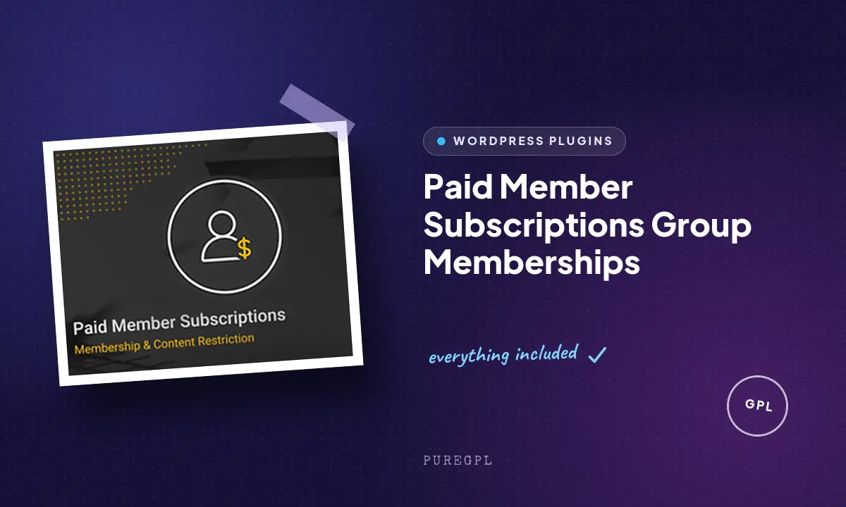 Paid member subscriptions | Group Memberships
