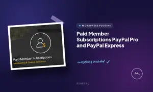 paid member subscriptions paypal pro and paypal express