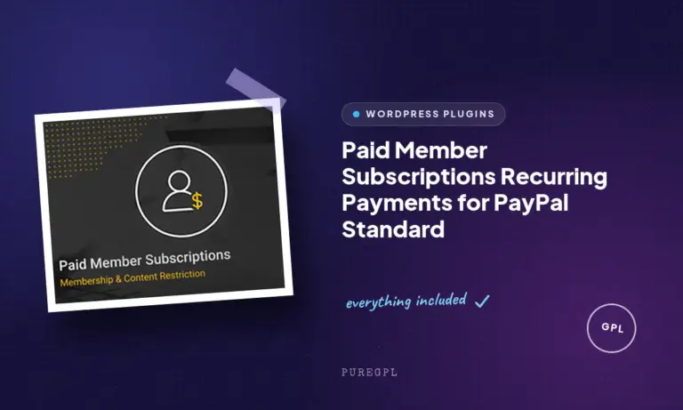 paid member subscriptions recurring payments for paypal standard