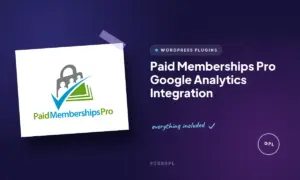 paid memberships pro google analytics integration