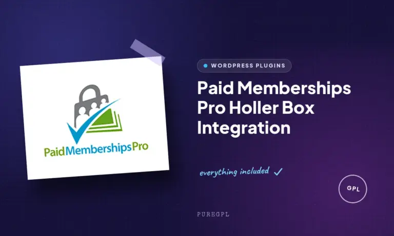 paid memberships pro holler box integration