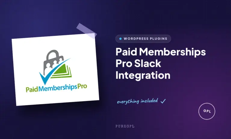 paid memberships pro slack integration