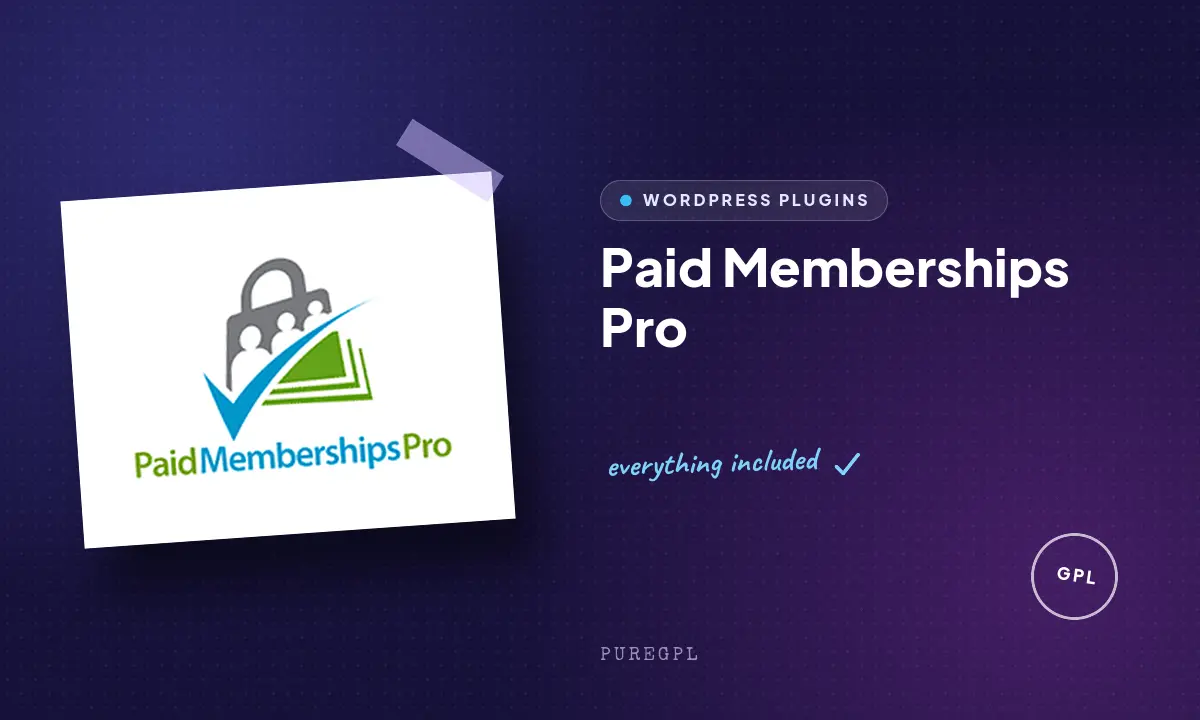 Paid Memberships Pro