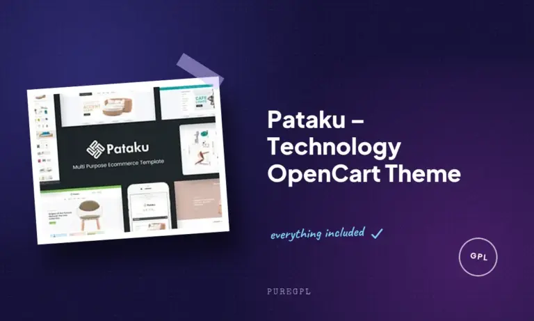 pataku technology opencart theme