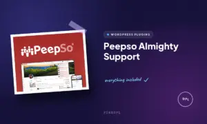 peepso almighty support