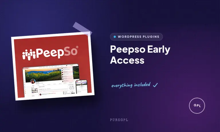 peepso early access