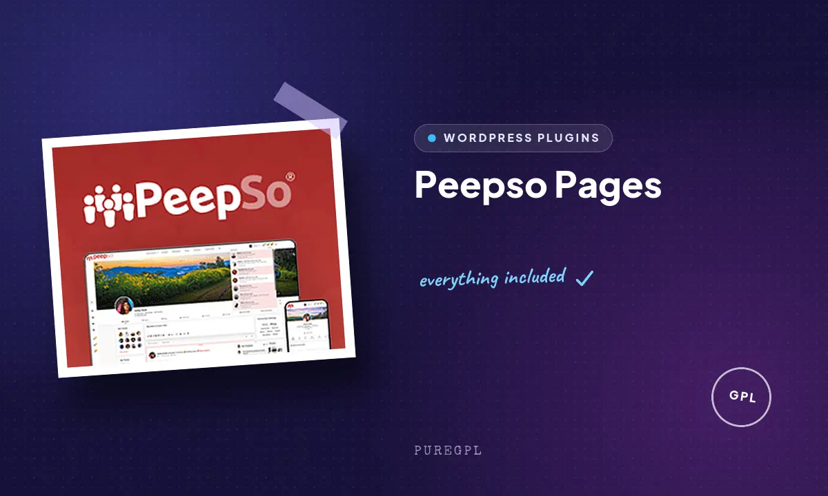 Peepso | Pages