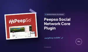 peepso social network core plugin