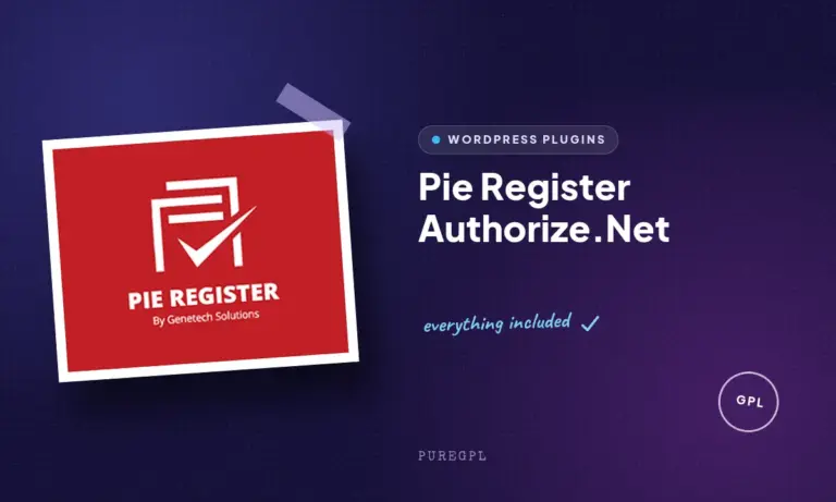 pie register authorize net