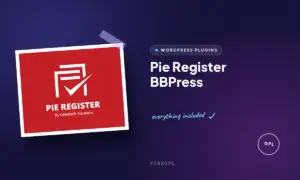 pie register bbpress