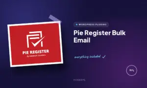 pie register bulk email