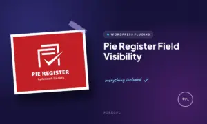 pie register field visibility