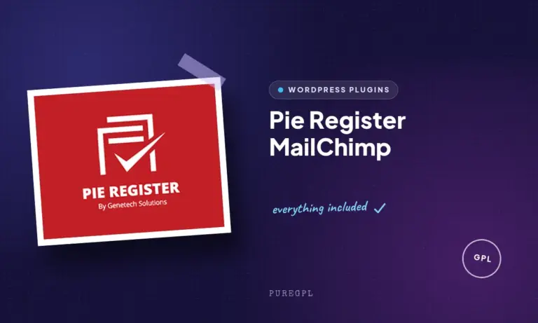 pie register mailchimp