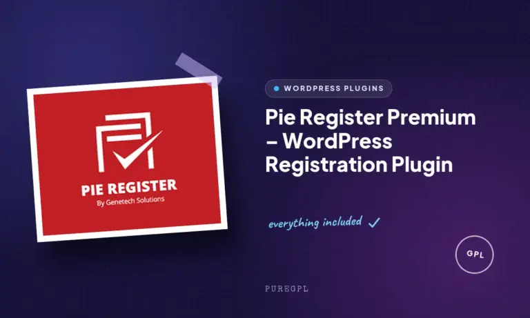 pie register premium wordpress registration plugin