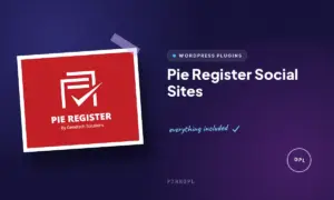 pie register social sites