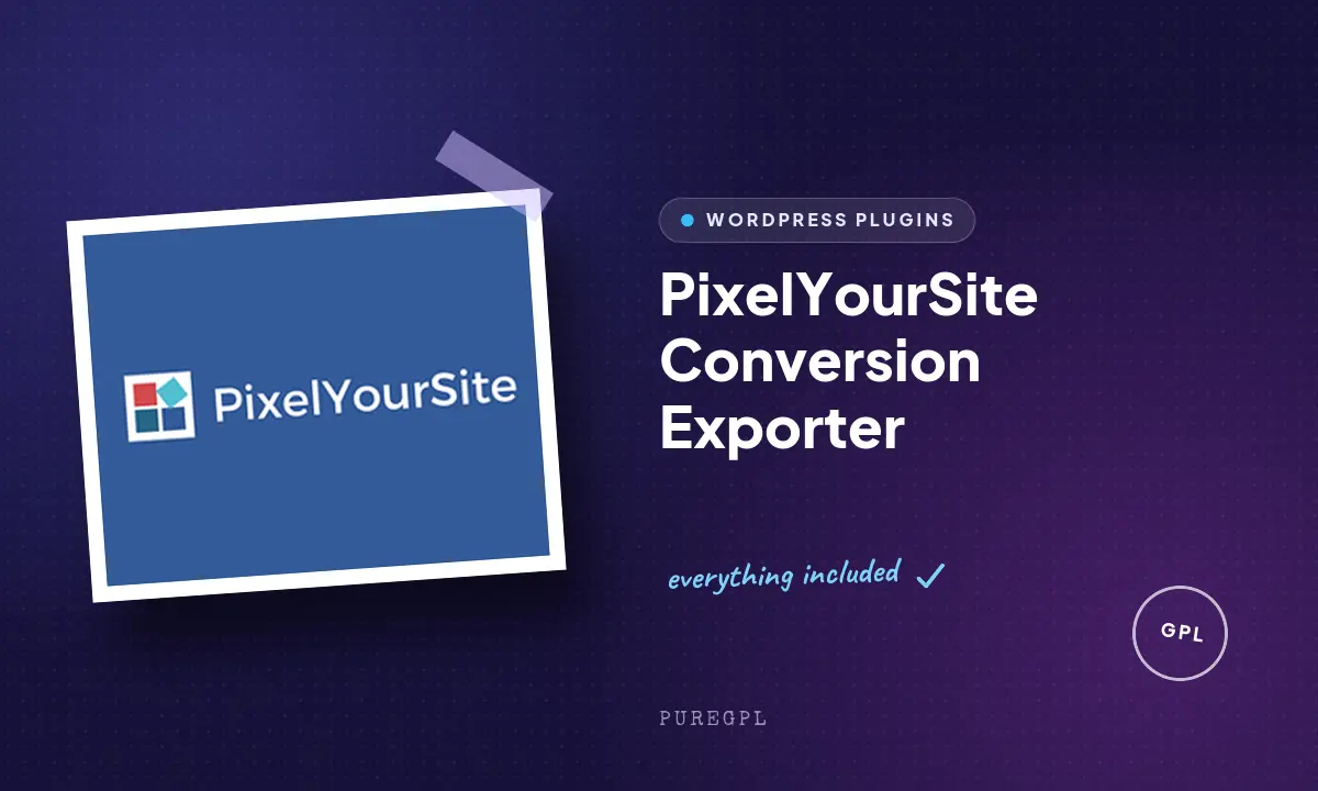 Pixelyoursite | Conversion Exporter