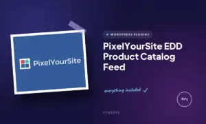 pixelyoursite edd product catalog feed