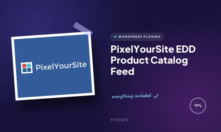 pixelyoursite edd product catalog feed