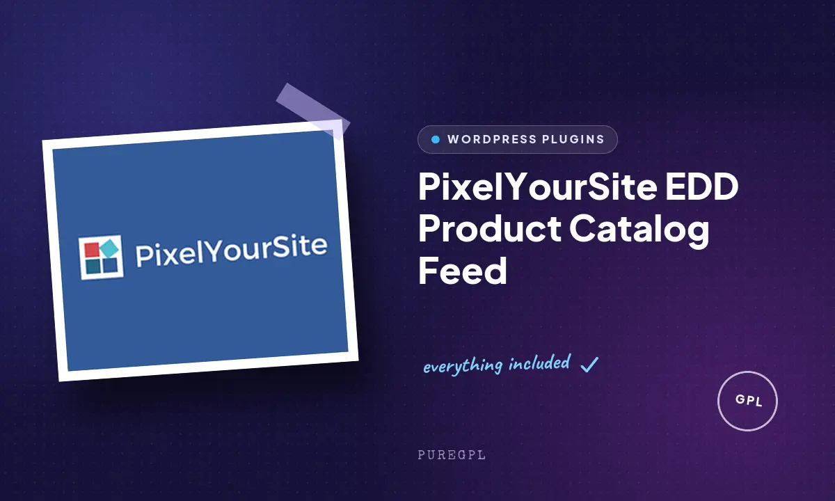 Pixelyoursite | EDD Product Catalog Feed