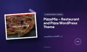 pizzamia restaurant and pizza wordpress theme