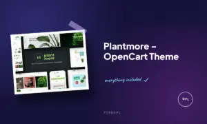 plantmore opencart theme