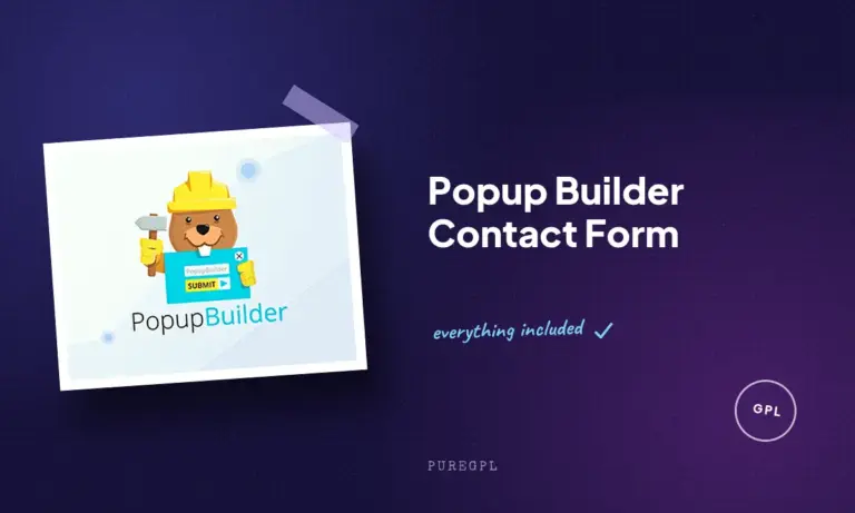 popup builder contact form