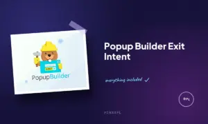 popup builder exit intent