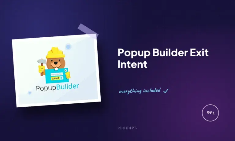 popup builder exit intent