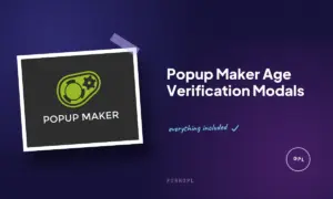 popup maker age verification modals